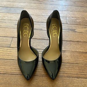 BCBG black stiletto heels